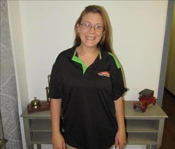 Tayler Nelson , team member at SERVPRO of South Burlington County